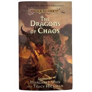 The dragons of chaos Dragonlance Saga book 1997 1st print TSR fantasy novel